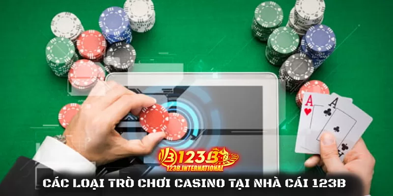 Các loại trò chơi casino tại nhà cái 123B